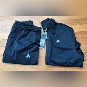 Women’s Black Adidas Black Tracksuit